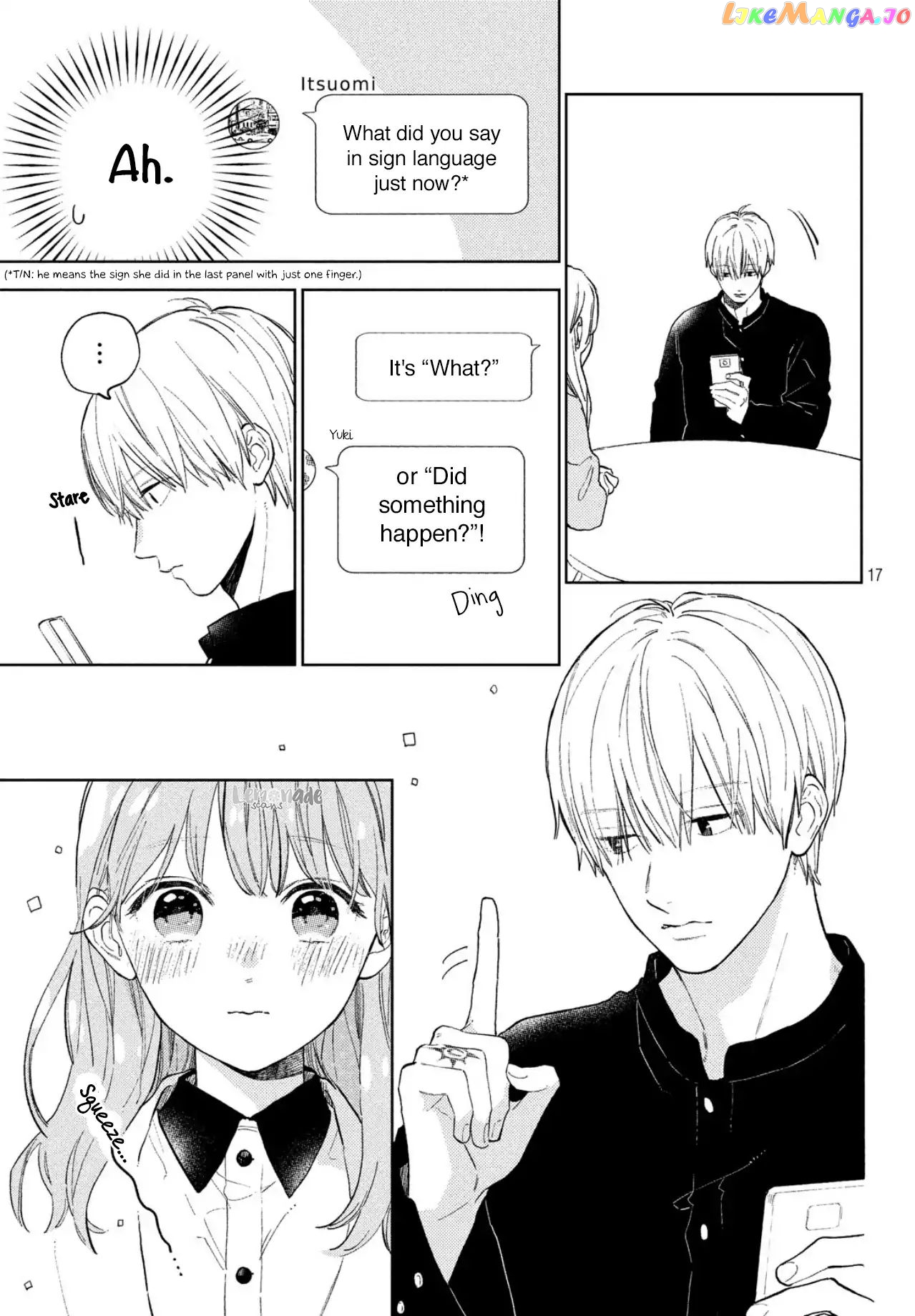 A Sign of Affection, Chapter 3 image 19